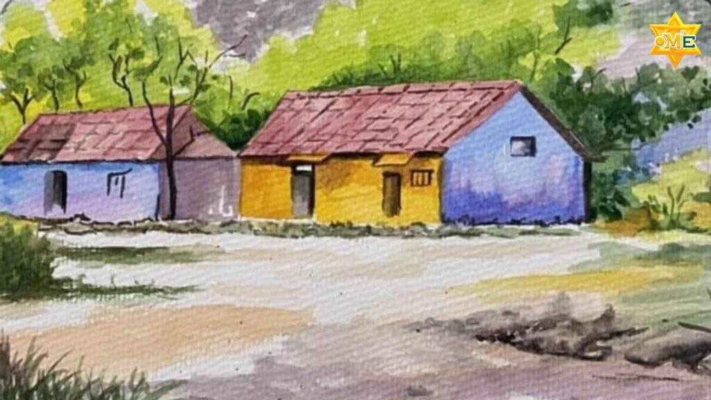 Những chủ đề phổ biến trong vẽ tranh phong cảnh thiên nhiên của học sinh