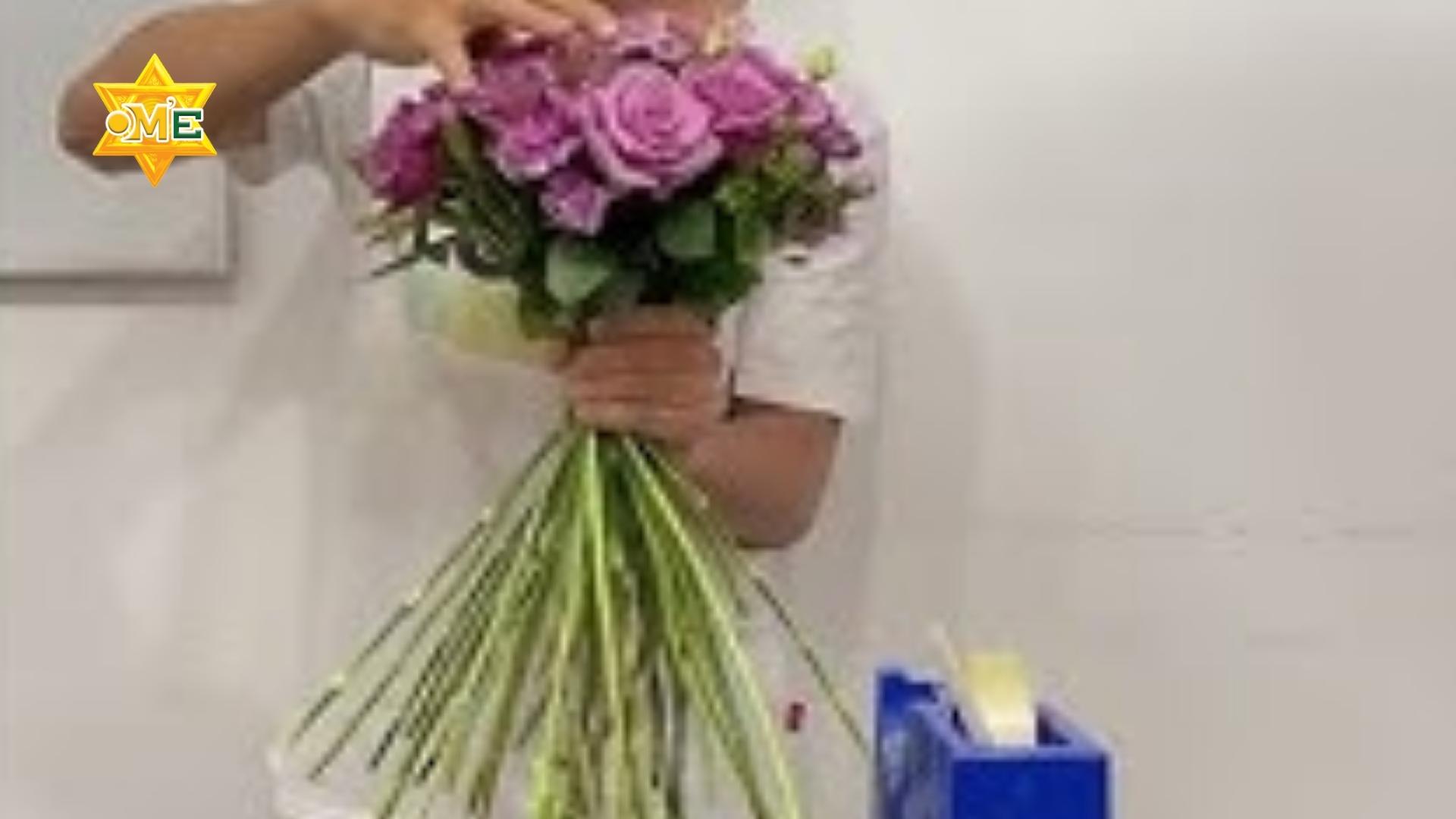 Học bó hoa chéo gốc đơn giản