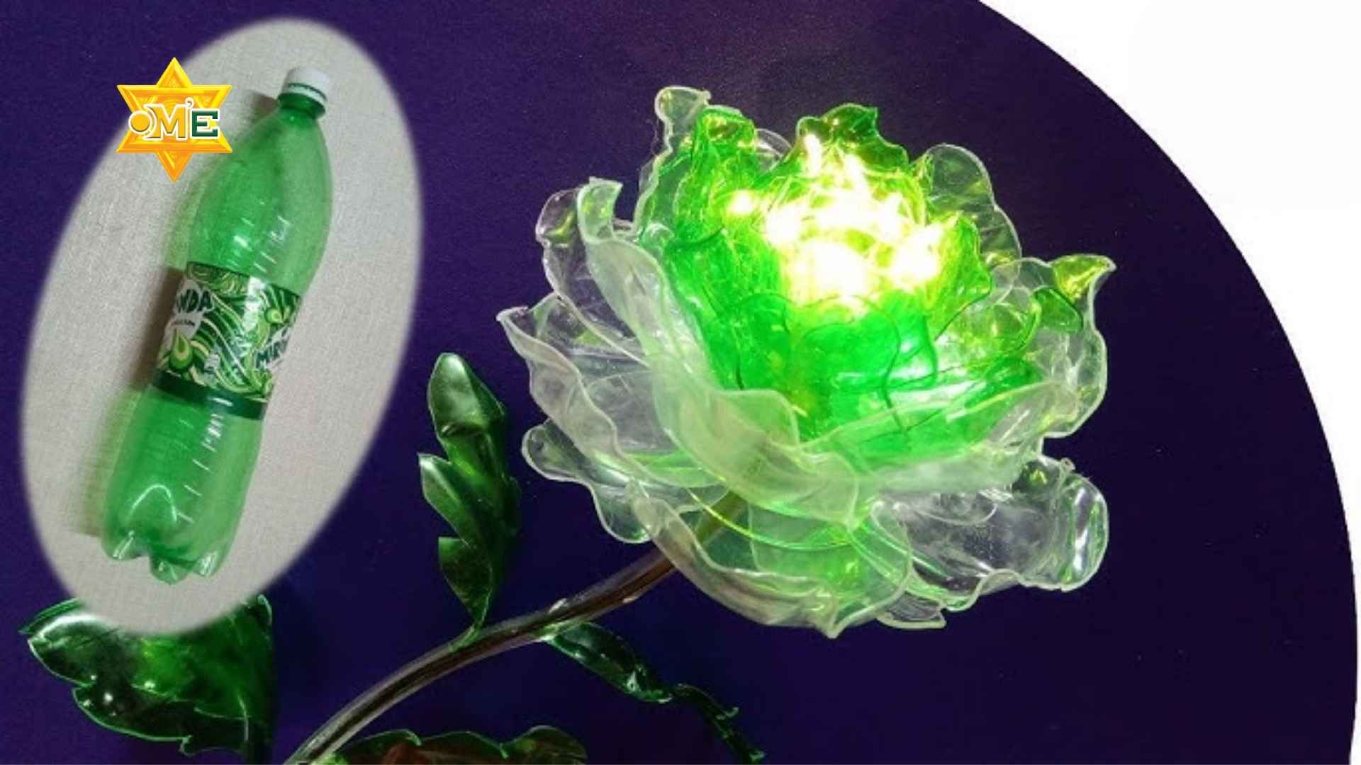 Cắm hoa từ vật liệu tái chế